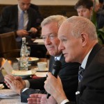 Jean-Louis Bal, Président du SER et Serge Lepeltier, Président d'EdEN