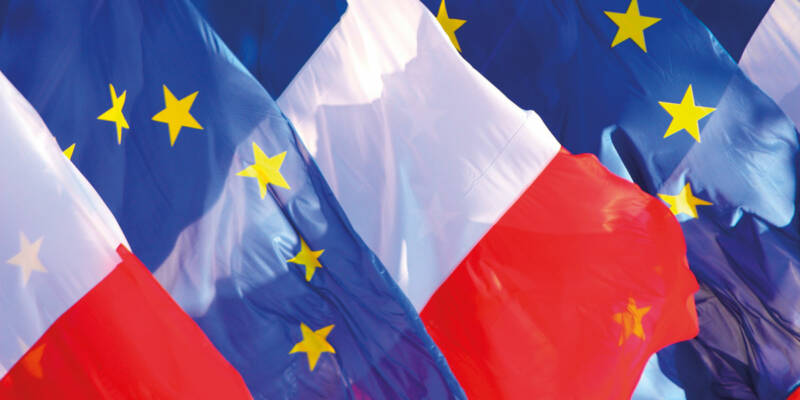 Drapeaux France Europe