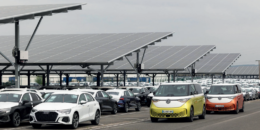 20 MWc d’ombrières photovoltaïques inaugurées au siège de Volkswagen France