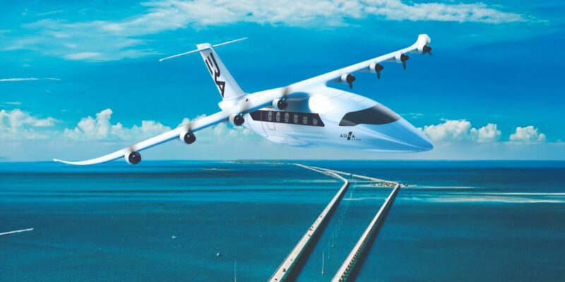 L’avion régional hybride-électrique ERA d’AURA AERO