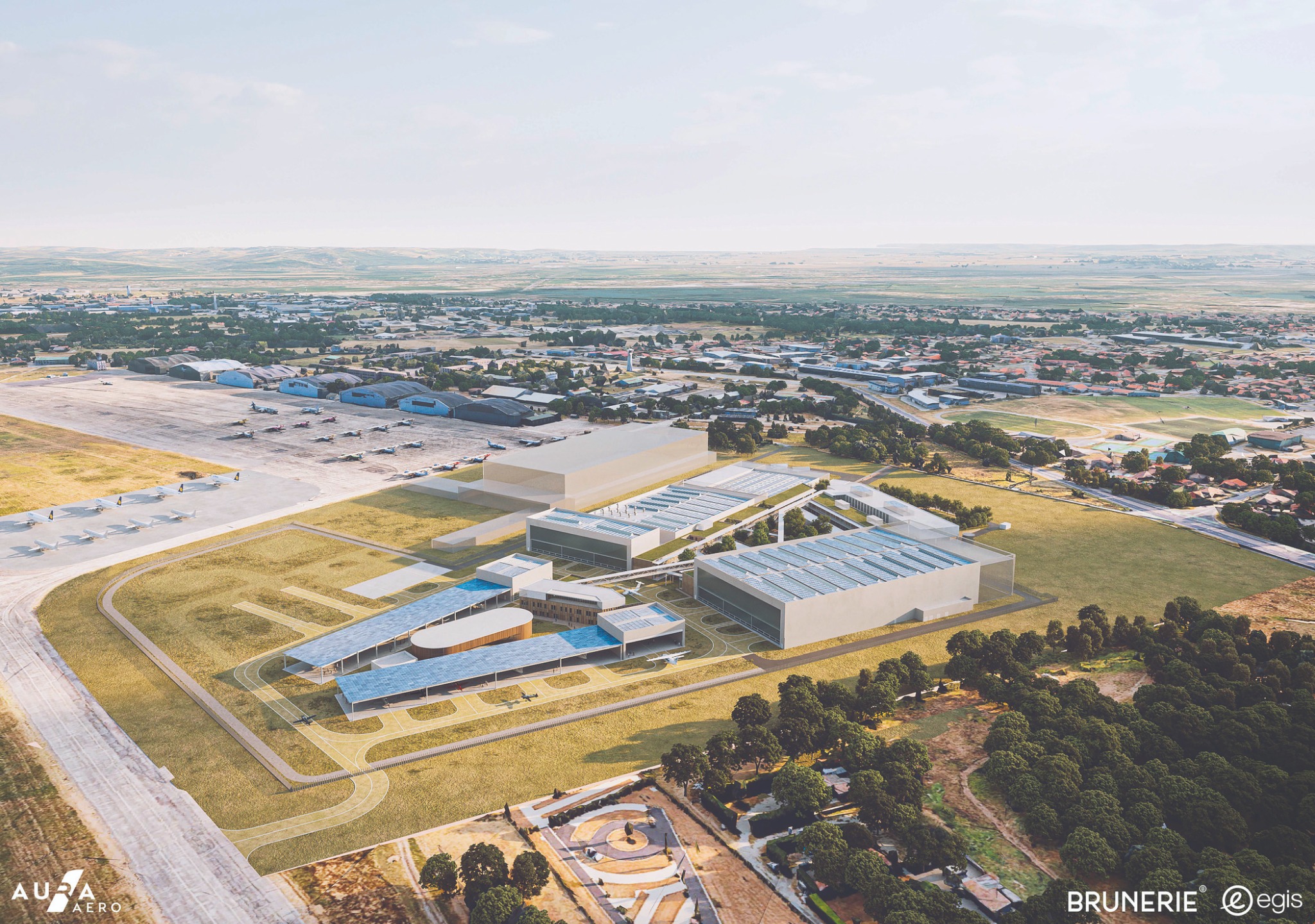Projet d’usine AURA Factory à l’aéroport Toulouse-Francazal