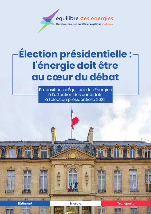 Élection présidentielle : l’énergie doit être au cœur du débat (2022)