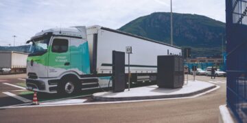 La recharge mégawatt va booster le transport électrique de marchandises longue distance